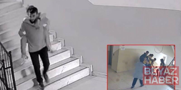 Okulun asansörü arızalandı, müdür yardımcısı bedensel engelli öğrencisini sırtında taşıdı; o anlar kamerada