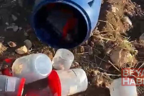 Mezarlıktaki plastik varilde 21 insan cenini bulundu
