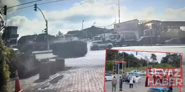 Arnavutköy’de zincirleme kaza kamerada: 1’i ağır 5 yaralı