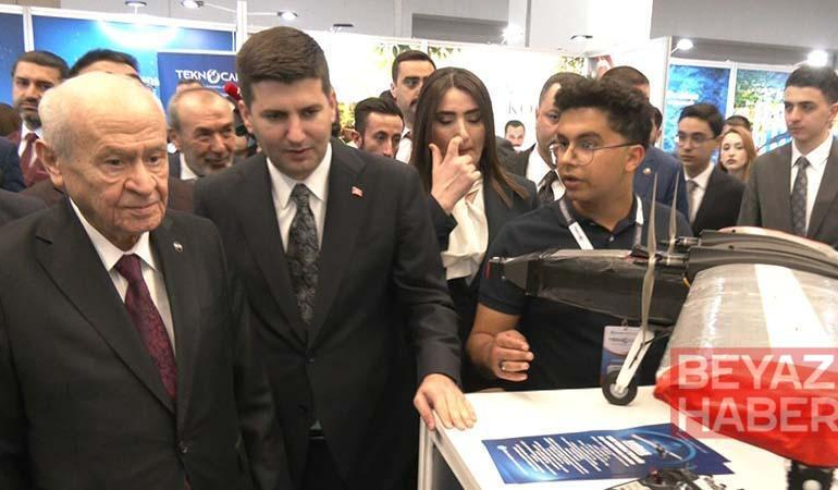 Bahçeli, TEKNOCAK Festivali’ni ziyaret etti
