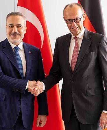 Dışişleri Bakanı Fidan, Almanya Başbakanı Merz ile görüştü