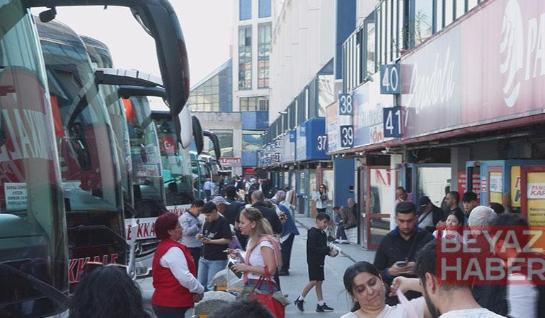 Otogarda Kurban Bayramı hareketliliği; ek seferler konuldu