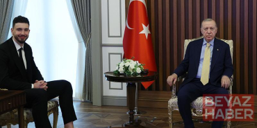 Cumhurbaşkanı Erdoğan, milli basketbolcu Şengün