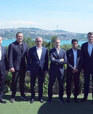 UEFA ve TFF heyetleri, Avrupa Ligi Finali öncesi İstanbul