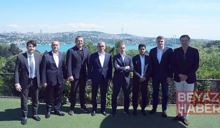 UEFA ve TFF heyetleri, Avrupa Ligi Finali öncesi İstanbul