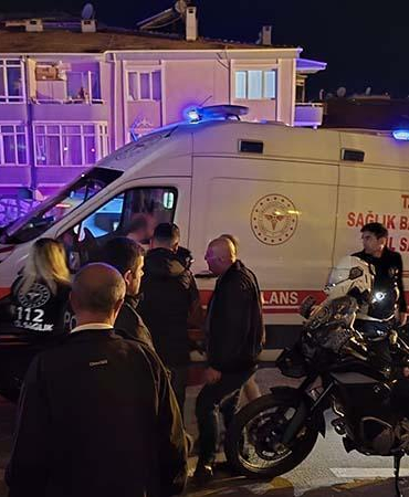 Otomobilin çarptığı yaya yaralandı