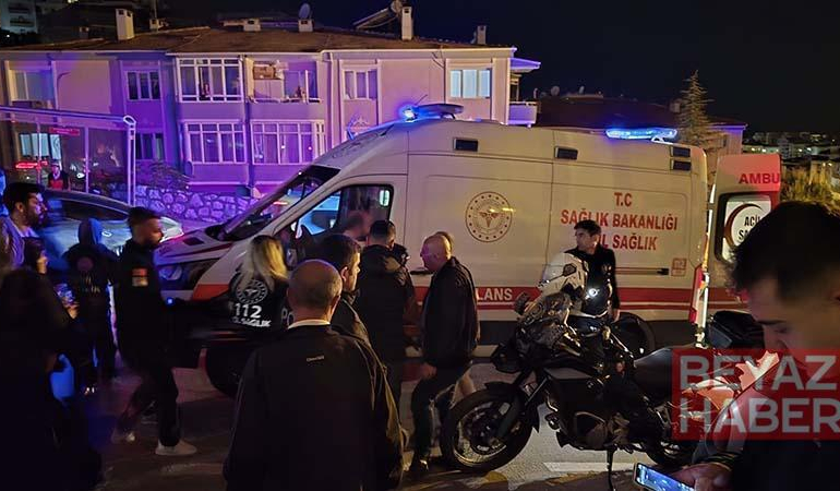 Otomobilin çarptığı yaya yaralandı