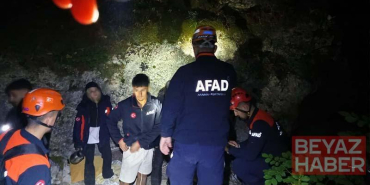Şelale bölgesinde kaybolan 4 genç sağ bulundu