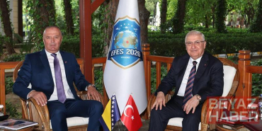 Bakan Güler, Bosna-Hersek Savunma Bakanı Helez ile görüştü