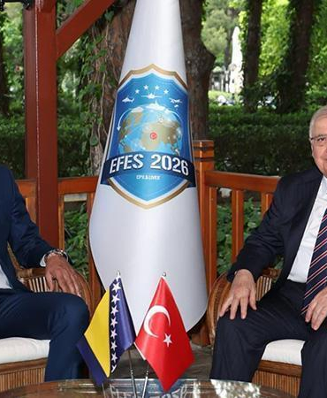 Bakan Güler, Bosna-Hersek Savunma Bakanı Helez ile görüştü