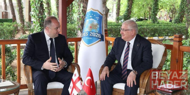 Bakan Güler, Gürcistanlı mevkidaşı Chikovani ile görüştü