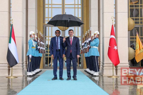 Cumhurbaşkanı Yardımcısı Yılmaz, Sudan Başbakanı İdris ile görüştü