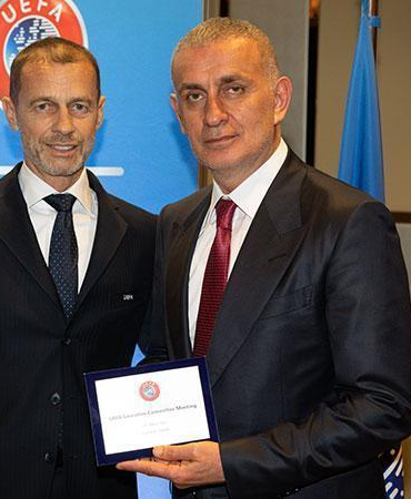 TFF Başkanı Hacıosmanoğlu, UEFA Yönetim Kurulu Toplantısı