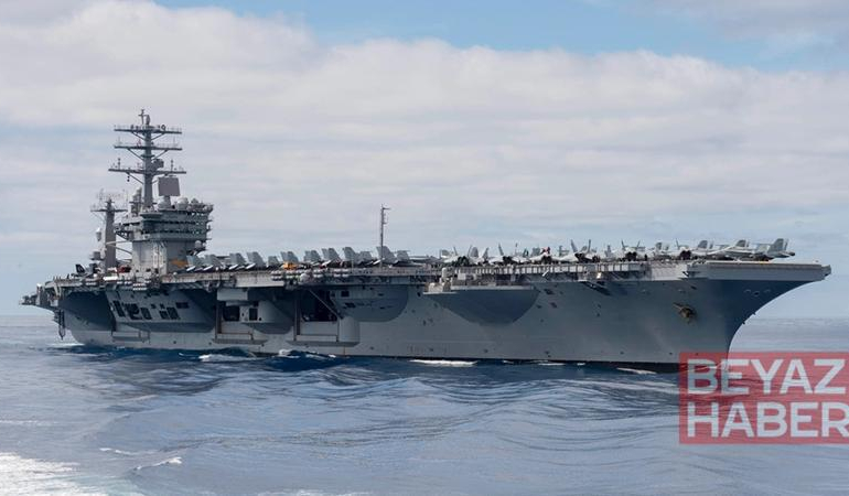 ABD, USS Nimitz uçak gemisini Karayipler