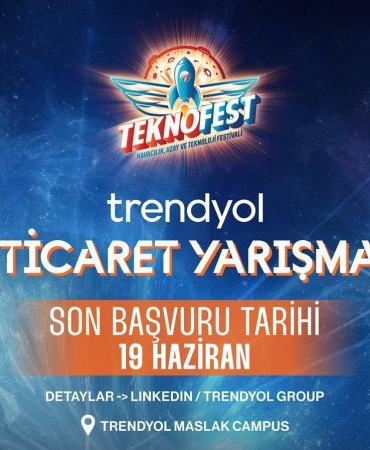 Trendyol TEKNOFEST E-Ticaret Yarışması başvuruları başladı