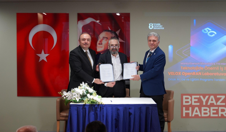 İstanbul Esenyurt Üniversitesi ile TTG International arasında iş birliği: VELOX OpenRAN laboratuvarı kuruluyor