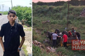Devrilen traktörün altında yaşamını yitirdi