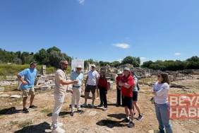 Cruise turistlerinin yeni rotası Stratonikeia oldu