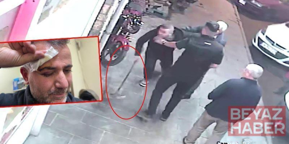 Yıkandı dedikleri çeki tahsil etmek isteyen grup, olumsuz cevap veren fırıncıyı darbetti