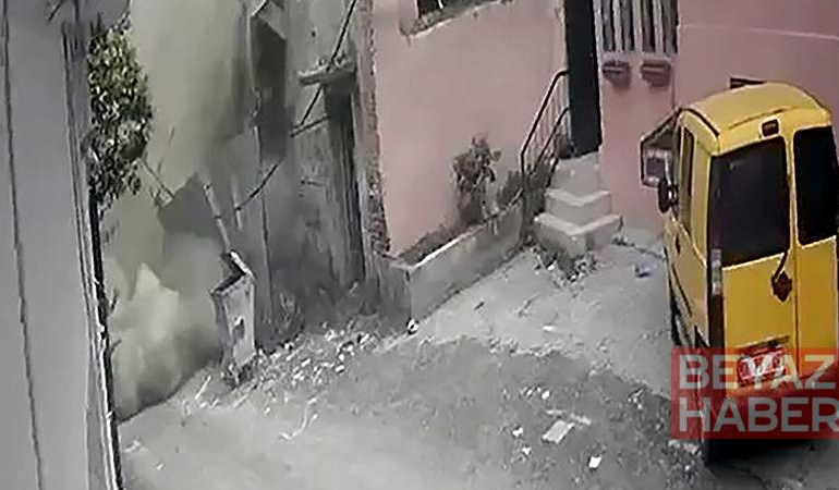 Adana’da 3 katlı metruk bina çöktü; o anlar kamerada