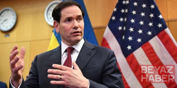 ABD Dışişleri Bakanı Rubio’dan ‘İran’ açıklaması