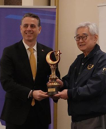 Dünya Taekwondo Federasyonu Başkanı Chungwon Choue İstanbul’da