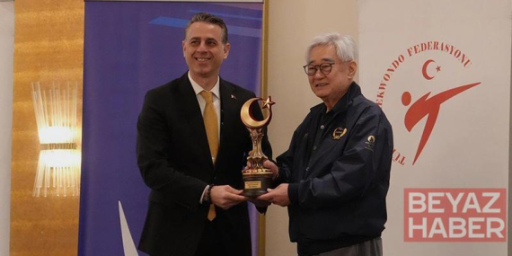 Dünya Taekwondo Federasyonu Başkanı Chungwon Choue İstanbul’da