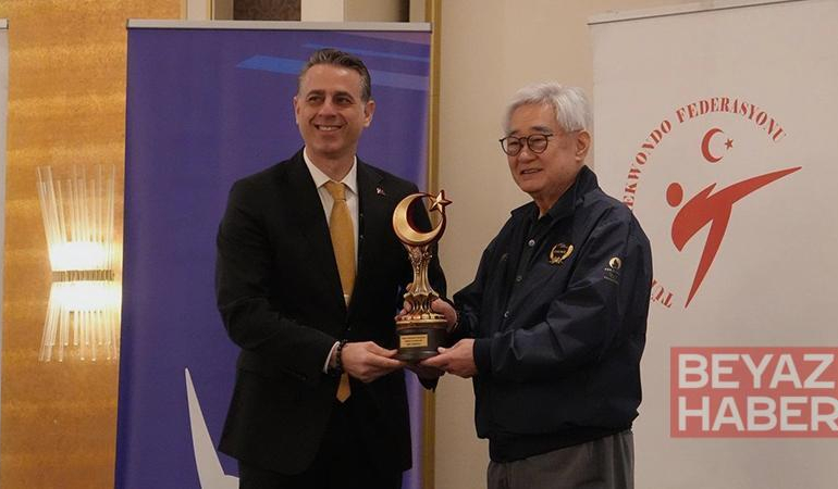 Dünya Taekwondo Federasyonu Başkanı Chungwon Choue İstanbul’da
