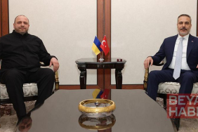 Bakan Fidan, Ukrayna Ulusal Güvenlik ve Savunma Konseyi Sekreteri Rustem Umerov ile görüştü