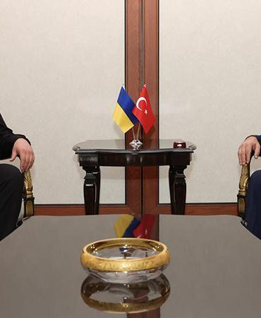 Bakan Fidan, Ukrayna Ulusal Güvenlik ve Savunma Konseyi Sekreteri Rustem Umerov ile görüştü