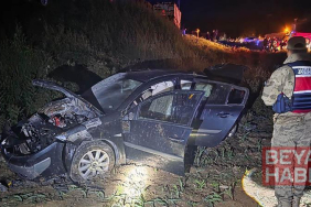 Batman’da otomobil şarampole devrildi: 4 yaralı