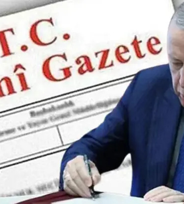 Cumhurbaşkanlığı tarafından yapılan atamalar Resmi Gazete’de