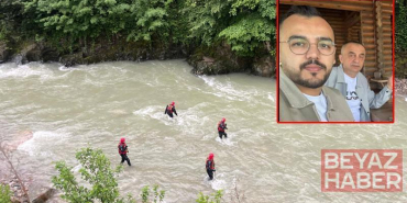 Derede balık avlarken yeğeniyle akıntıya kapılan kişiyi arama çalışmaları 3’üncü günde