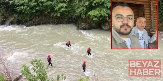 Derede balık avlarken yeğeniyle akıntıya kapılan kişiyi arama çalışmaları 3’üncü günde