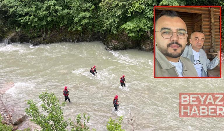 Derede balık avlarken yeğeniyle akıntıya kapılan kişiyi arama çalışmaları 3’üncü günde