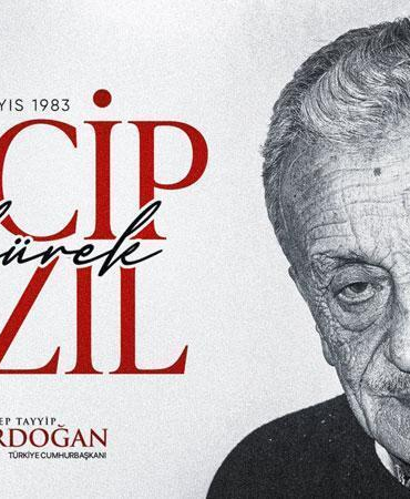 Cumhurbaşkanı Erdoğan, Necip Fazıl Kısakürek