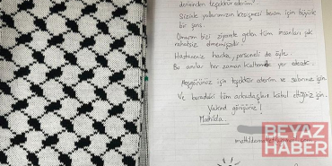 Sumud Filosu aktivisti Mallet’ten Türk sağlık çalışanlarına teşekkür mektubu
