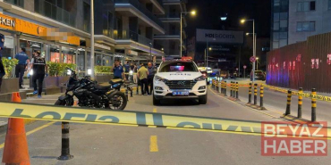 Şişli’de iş yerinin önünde silahlı saldırı: 1 yaralı