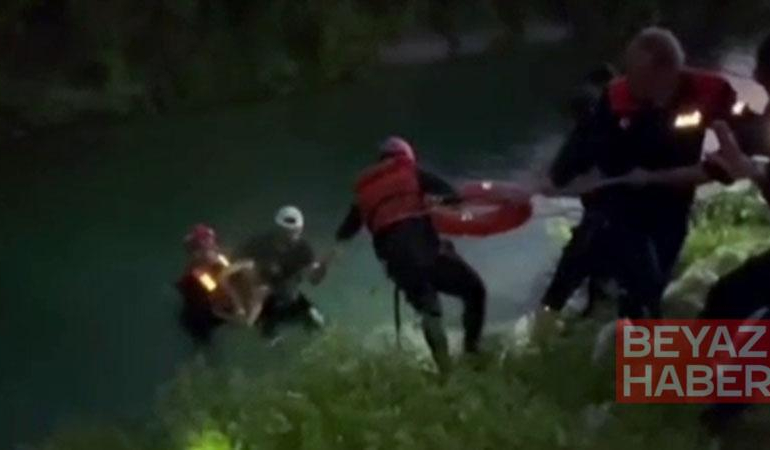 Sulama kanalına düşen genç, itfaiye görevlisinin kalp masajıyla hayata döndürüldü