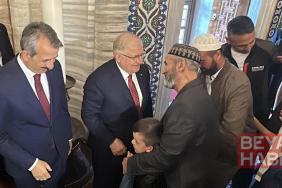 Bakan Güler, bayram namazını Selimiye Camisi