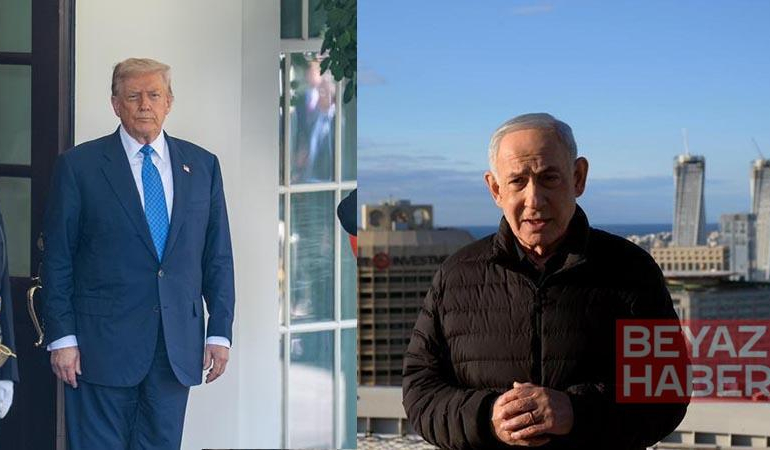 Donald Trump ile Binyamin Netanyahu telefonda görüştü