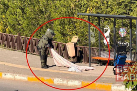 Tunceli’de fünye ile patlatılan poşetten battaniye çıktı