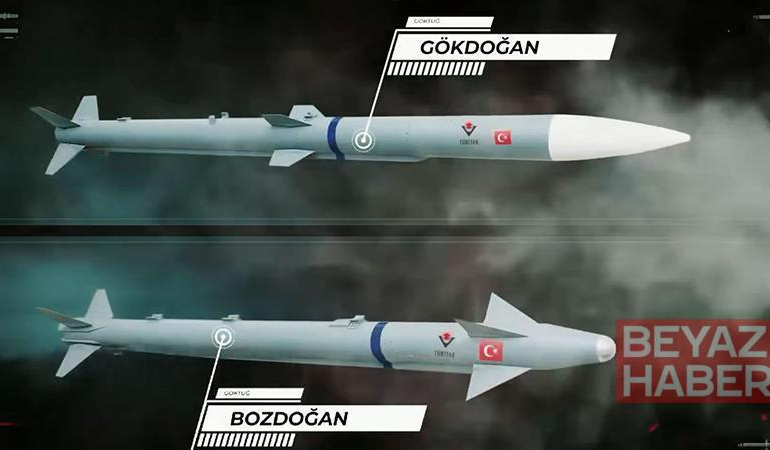 GÖKDOĞAN VE BOZDOĞAN, harp başlıklı atış testlerini tamamladı