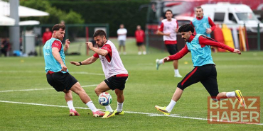 A Mili Futbol Takımı, iki günlük iznin ardından çalışmalara başladı
