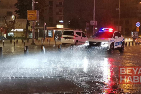 İzmir’de kısa süreli sağanak yağış etkili oldu