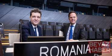 NATO Genel Sekreteri Rutte ile Romanya Cumhurbaşkanı Dan, düşen Rus İHA