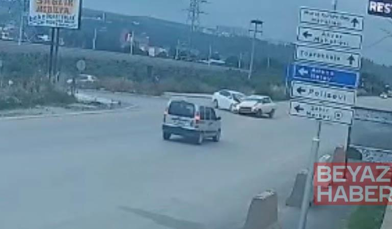 Osmaniye’de zincirleme kaza kamerada; 8 yaralı