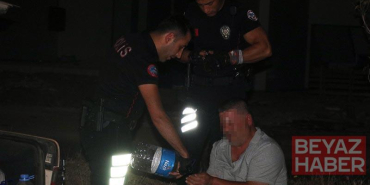 Ehliyetsiz sürücü polisten kaçtı, yakalanınca