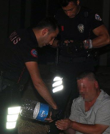 Ehliyetsiz sürücü polisten kaçtı, yakalanınca