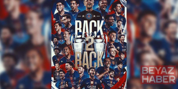 UEFA Şampiyonlar Ligi’nde şampiyon PSG